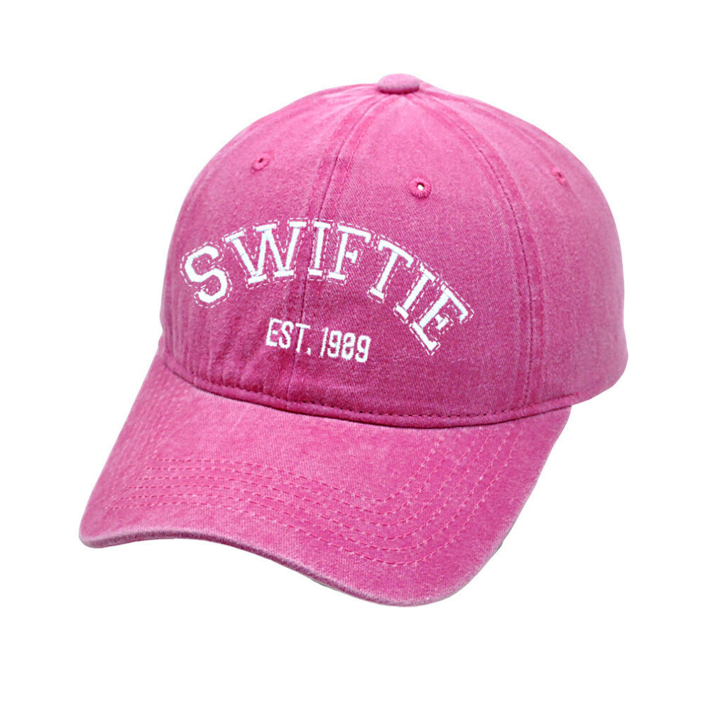 (Rose) Alison Taylor Swift Letters Baseball Cap Breathable Sunshade Cotton Unique Hat-image-OPC-PJKSSZC-NEW