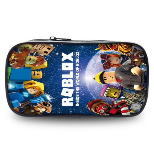 (StyleD) Pencil Roblox Spacious Case Durable Oxford Fabric Fun Designs For Students