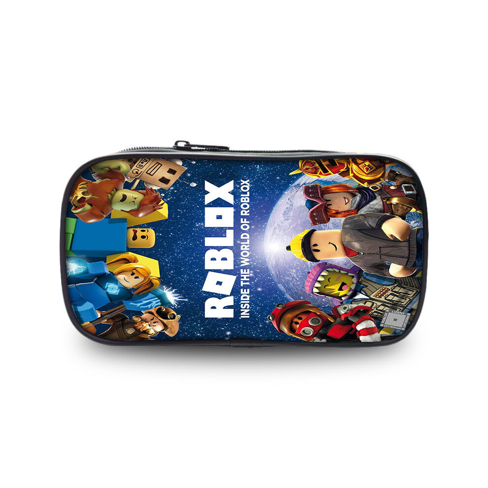 (StyleD) Pencil Roblox Spacious Case Durable Oxford Fabric Fun Designs For Students