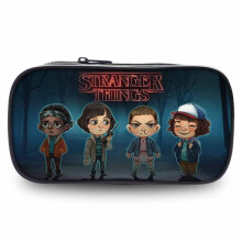 (1) Pencil Things Stranger Case Oxford Cloth Stationery Pen Storage Bag For Student