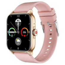 (Pink) smartwatch 1.85-inch IP68 waterproof phone call, heart rate and sleep monitoring watch