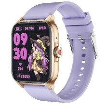 (Purple) smartwatch 1.85-inch IP68 waterproof phone call, heart rate and sleep monitoring watch