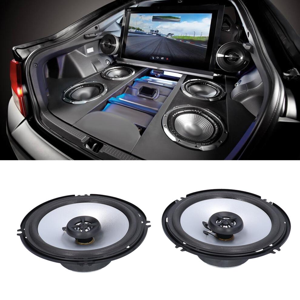 2Pcs 6.5In Car Speakers 120W High Power Coaxial Auto Audio 4921340628302