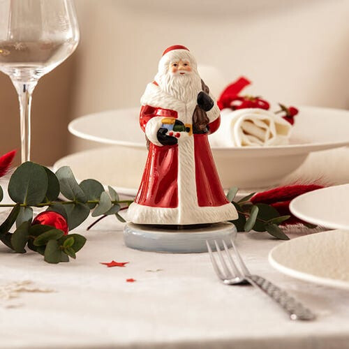Villeroy & Boch Nostalgic Melody Turning Santa Music Box 1