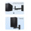 1 Pair Speaker Wall Mounts Brackets Speaker Stands 3