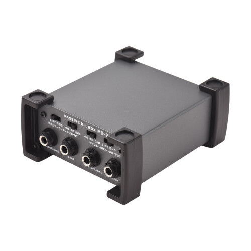 4 Channels Passive DI-Box Unit Hum Eliminator
