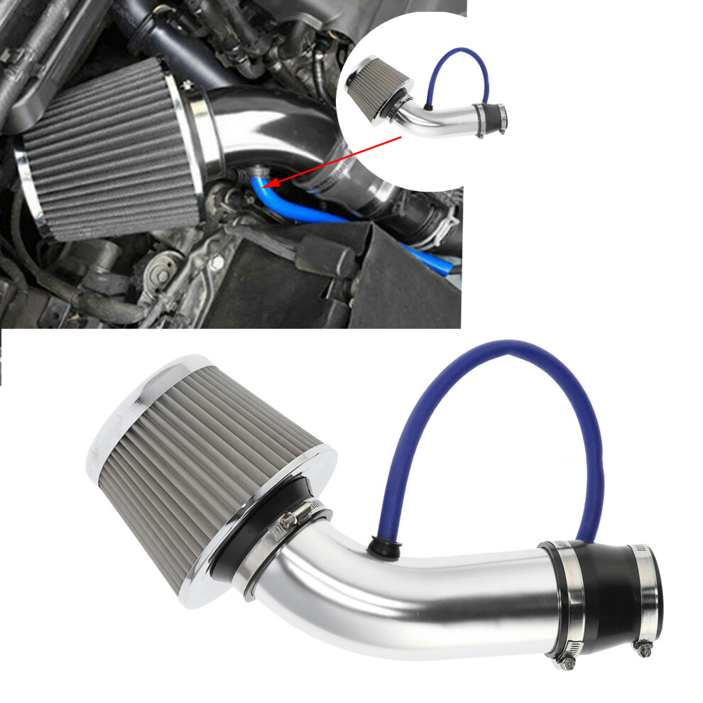 3In Car Cold Air Intake Filter Kit With 76Mm Metal Cone, Durable 7681340631661