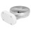 Mini Desktop Fan D77 5000mAh Silver Oscillating USB Rechargeable Cooler 8