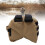 Durable Unfilled Oxford Sandbag for Stable Shooting & Portability 4