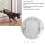 Puerta para gatos transparente de ABS con cierre automático de ventana 4