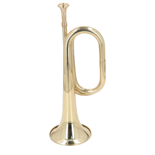 C Key Spanish Bugle Brass Cavalry Trumpet Blowing 2