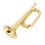 C Key Spanish Bugle Brass Cavalry Trumpet Blowing 10