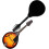 Mandolin Instruments Eight-String Guitar Black Durable 8-String Mandolin for Music Lovers 2