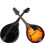 Mandolin Instruments Eight-String Guitar Black Durable 8-String Mandolin for Music Lovers 3
