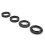 4Pcs Oil Seal Front Fork Damper Absorber Rubber 8