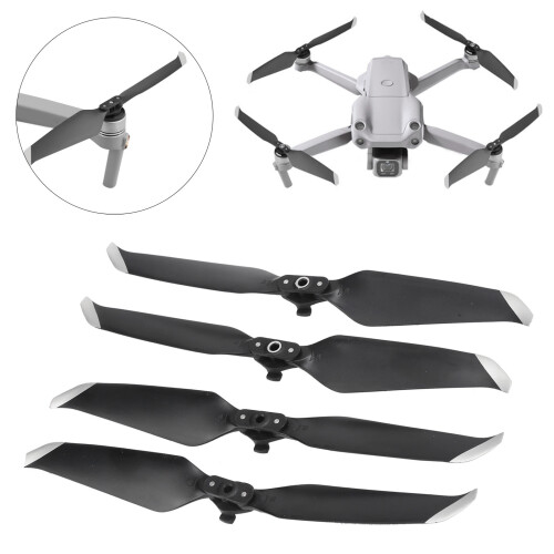 Eliche RC argentate da 183 mm, 2 paia, per Air2S/MavicAir2 2