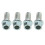 4pcs Wheel Lug Bolts Screws M14x1.5 Thread 8