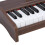 Piano Keyboard 37 2.2cm Key Walnut Grain Pattern 14