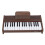 Piano Keyboard 37 2.2cm Key Walnut Grain Pattern 8