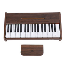 Piano Keyboard 37 2.2cm Key Walnut Grain Pattern