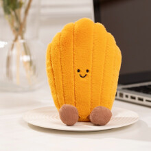 (Madeleine)Peluche crêpe chocolat gâteau madeleine snack cadeau inspiré enfants cadeau