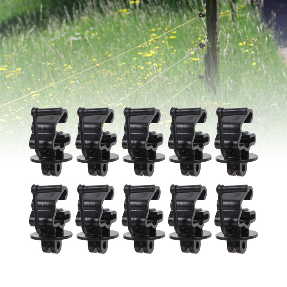 Versatile 25 T Post Insulators Secure Design For Fence Systems 5011340636816
