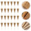 20Pcs Miniature Artificial Mini Straw Brooms Witches Decor Toy 5