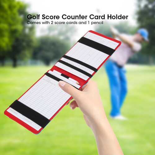 Camouflage Golf Score Counter Keeper Card Holder 1