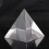 Prism Optical Glass Pyramid 40mm High Rectangular Polyhedron 3