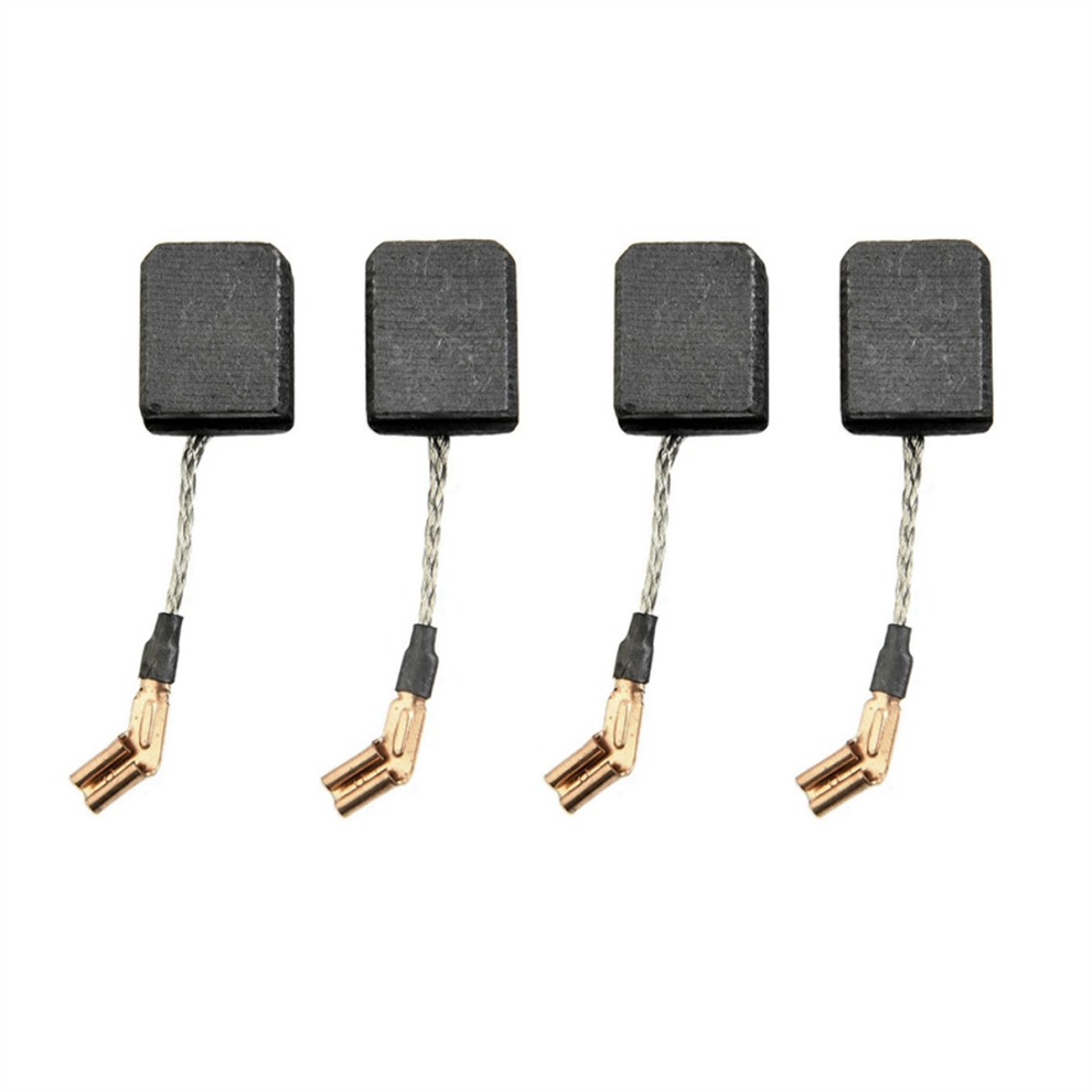 4Pcs Carbon Brushes Angle Grinder Graphite Brush For N421362 Dwe4217 4713507987212
