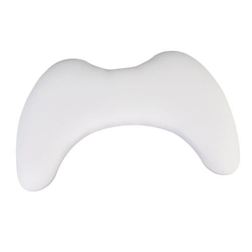 Nails Tech Bracciolo a forma di U cuscino 40x10.5cm Bianco