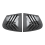 Car Louvers Shutters Blinds Cover Trim for ,Carbon Fiber Pattern 1