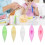 Durable 5Pcs Tatting Shuttle Set Plastic for Craft Sewing Projects 14