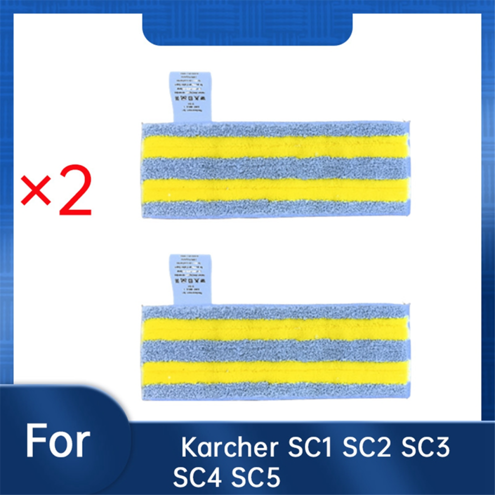 2 PCS Steam Microfiber Mop Cloths for SC1 SC2 SC3 SC4 SC5-image-OPC-PJKTSSK-NEW