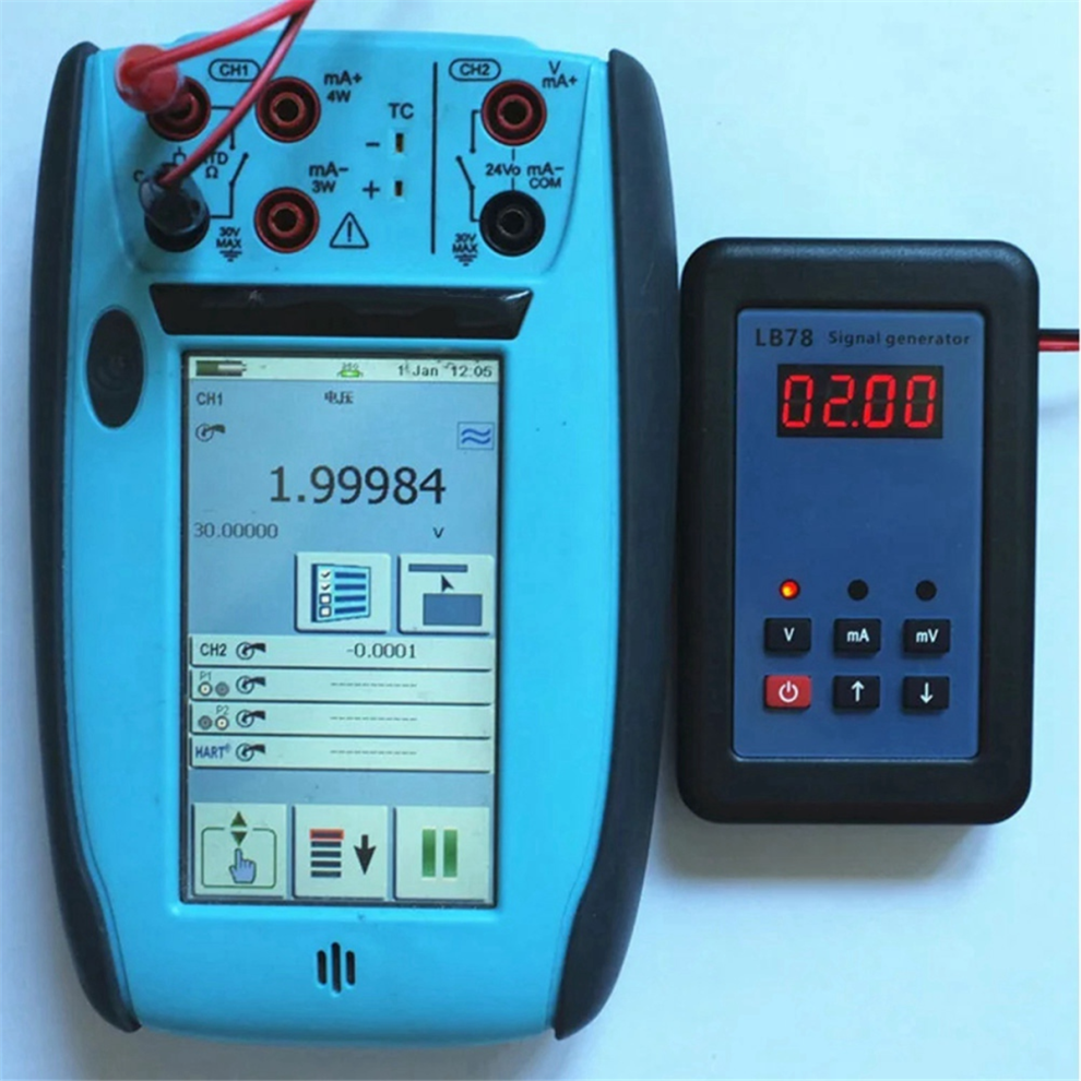 New Da Calibrator Tester 4-20Ma Signal Generator Built-In Battery 4713507955693