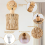 Rattan Rope Bedhead Wall Lamp Cylindrical Bedroom Light, A 5