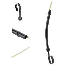 Jauge d'huile en acier inoxydable pour GM SBC 283-400