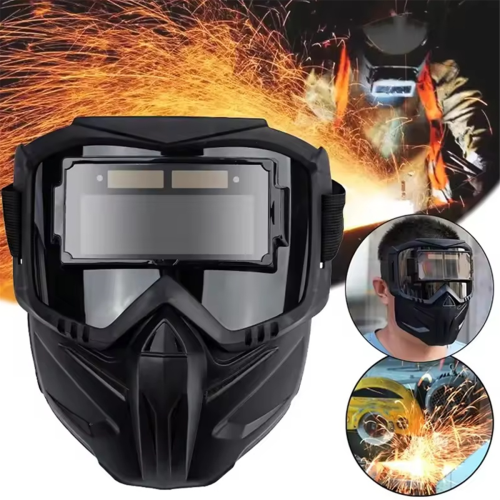Auto Darkening Welding Glasses Work Face Protector Face Cover 1
