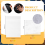 20 Pcs Double Sided Iron on Adhesive Sheets for DIY Craft 3