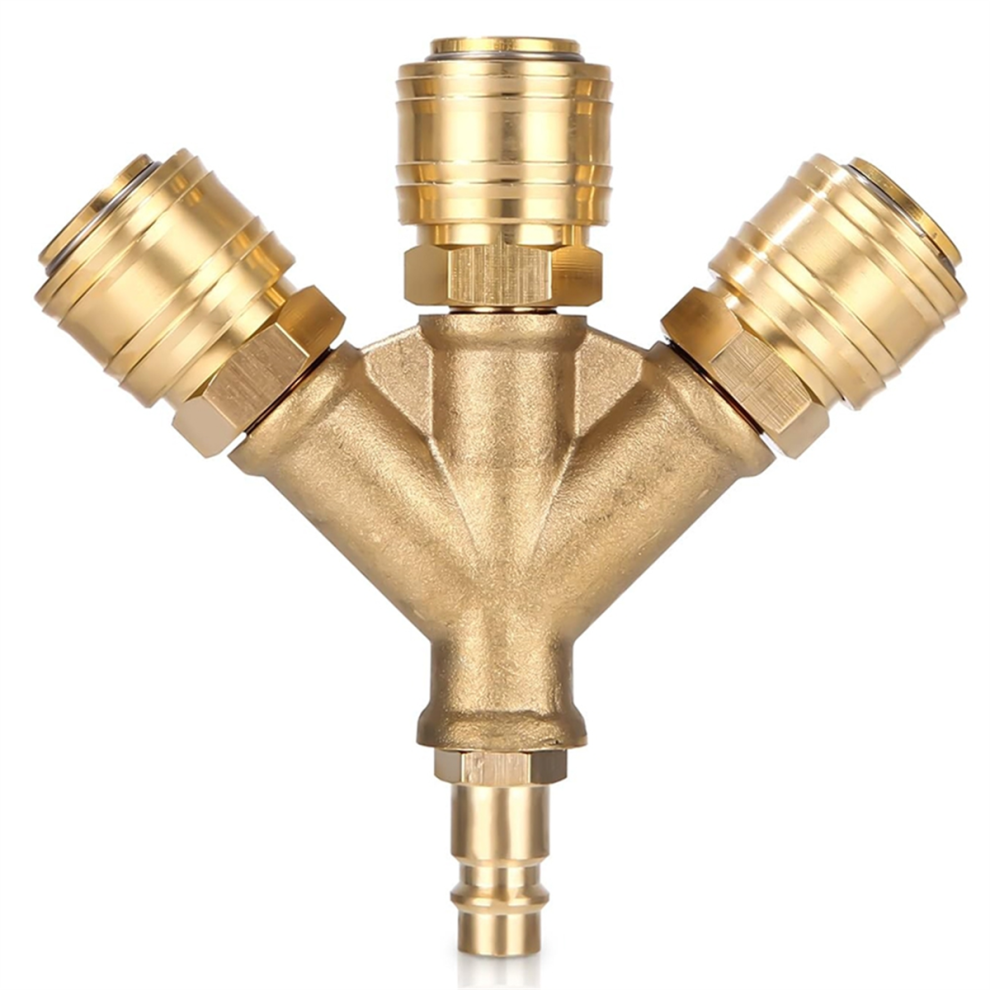 Compressed Air Distributor Triple With Couplings, Nw 7.2 1/4Ag 4713507945205