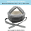 Elderly Protective Helmet, Safety Helmet Adjustable,Gray 3