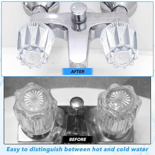 2 Piece Hot and Cold Shower Knob Replacement for Price 2