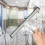 Stainless Steel Shower Squeegee with Adhesive Hook 4