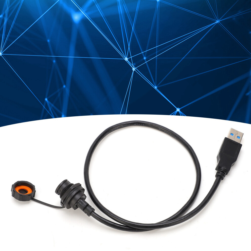 Women's Ip68 Waterproof Usb Type-C To Usb 3.0 Male Connector With 0.5M Cable