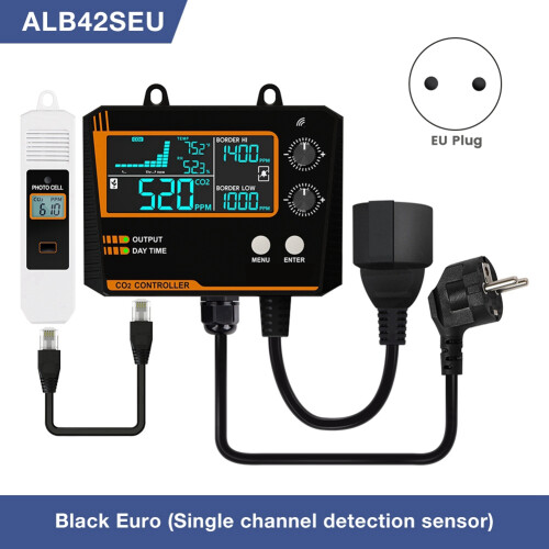 Carbon Dioxide Controller for Greenhouse EU Plug A 1