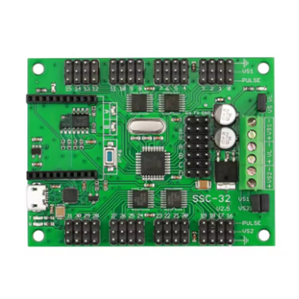Multi-Channel Servo Controller with USB XBEE Interface