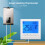Smart Boiler Thermostat 86x86mm Backlit LCD Touch Child Lock 5+2 Weekly 8