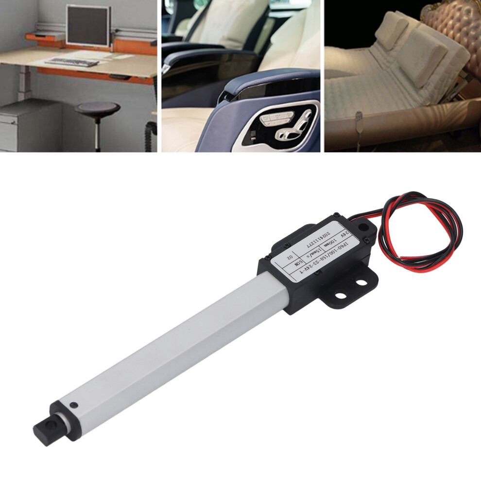 24V Dc Linear Actuator 100Mm 50N Thrust Ipx4 Waterproof 15Mm/S Speed 4081340643504