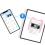 Portable Thermal Sticker Printer,with 10 Roll Paper and 5 Color Pens 3