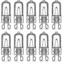 (25W) G9 halogen lamps 60W, 230V, 10 Pack 60W